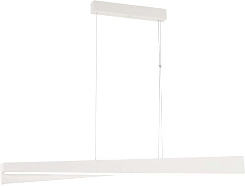 George Kovacs P1155-655-L So Inclined LED Island Pendant, Sand White Alternate Image.jpg