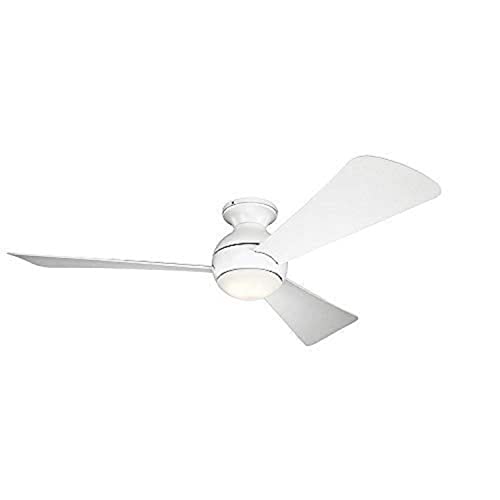 Kichler 330152MWH Sola 54" Ceiling Fan, Matte White Alternate Image 3.jpg