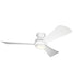 Kichler 330152MWH Sola 54" Ceiling Fan, Matte White Alternate Image 3.jpg