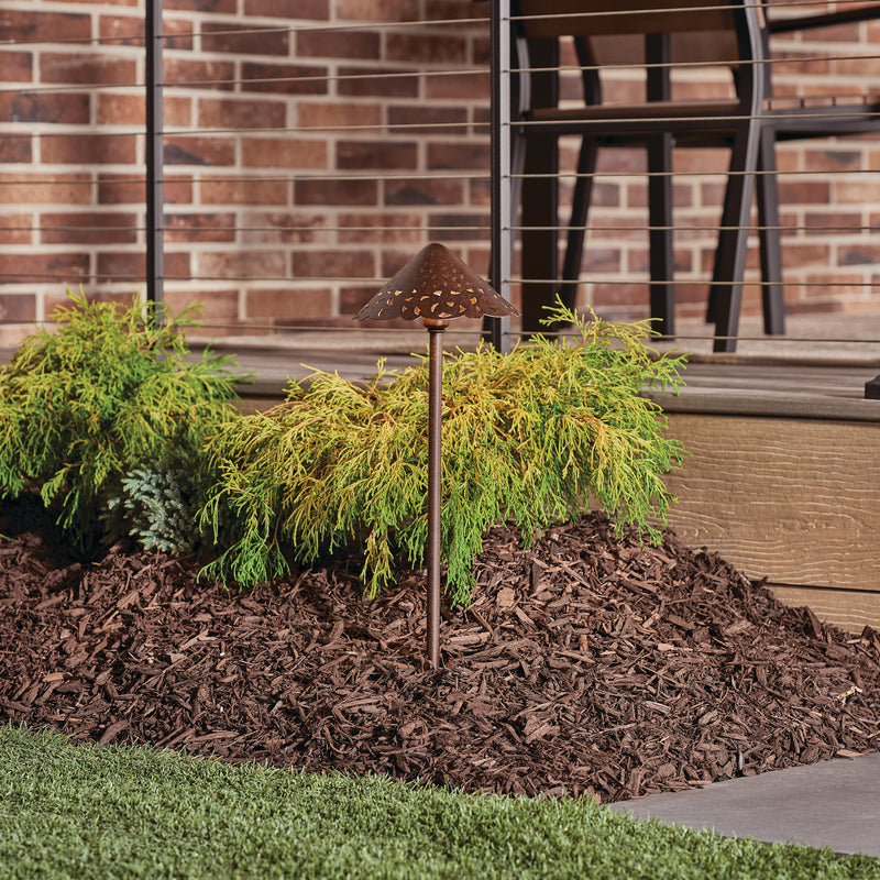 Kichler 15443TZT One Light Path & Spread, Textured Tannery Bronze (3)