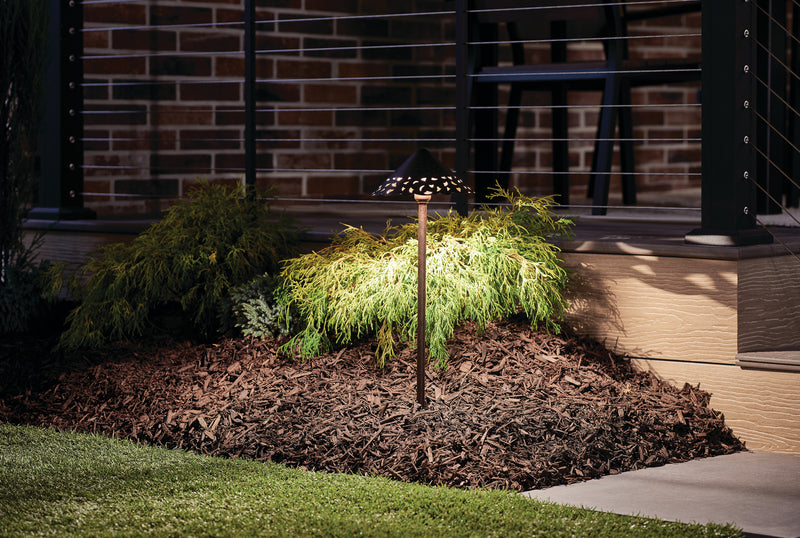 Kichler 15443TZT One Light Path & Spread, Textured Tannery Bronze (4)