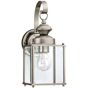 Generation Lighting 8457-965 Jamestowne One Light Outdoor Wall Lantern, Antique Brushed Nickel Main Image.jpg