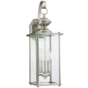 Generation Lighting 8468-965 Jamestowne Two Light Outdoor Wall Lantern, Antique Brushed Nickel Main Image.jpg