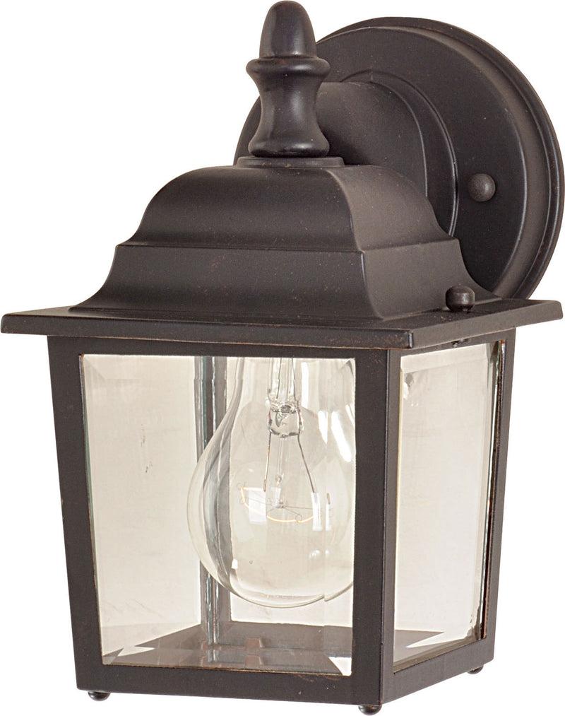 Maxim 1025EB Builder Cast One Light Outdoor Wall Lantern, Empire Bronze Main Image.jpg
