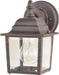 Maxim 1025RP Builder Cast One Light Outdoor Wall Lantern, Rust Patina Main Image.jpg