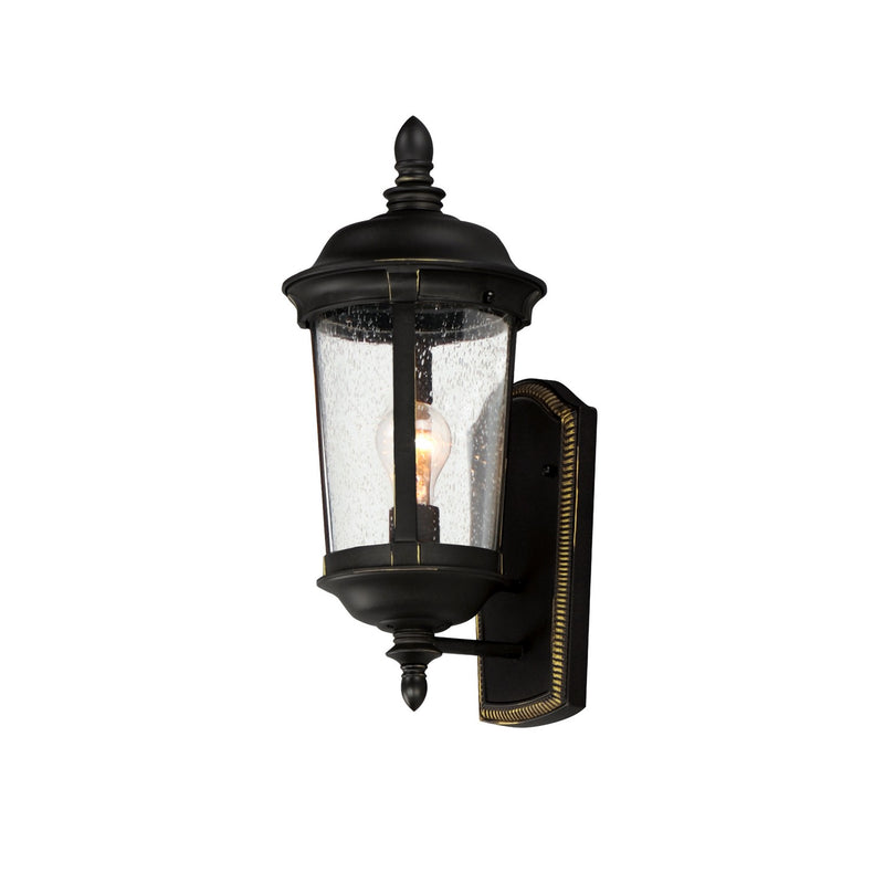 Maxim 3020CDBZ Dover DC One Light Outdoor Wall Lantern, Bronze Alternate Image.jpg
