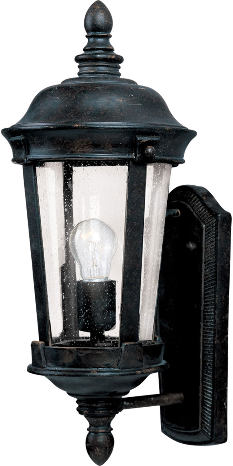 Maxim 3020CDBZ Dover DC One Light Outdoor Wall Lantern, Bronze Main Image.jpg