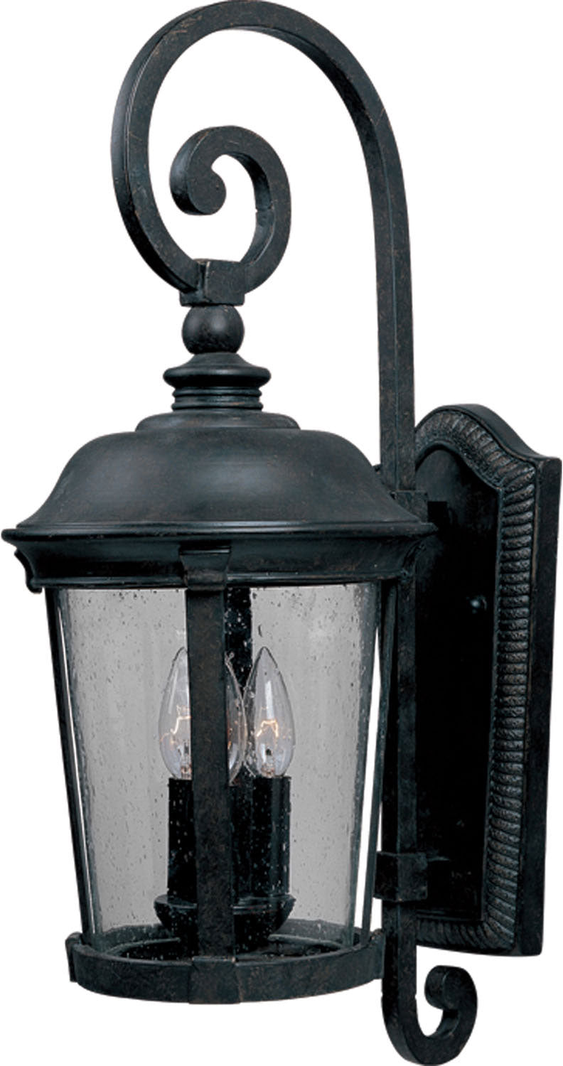 Maxim 3024CDBZ Dover DC Three Light Outdoor Wall Lantern, Bronze Main Image.jpg