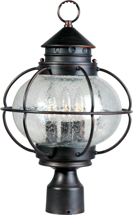 Maxim 30500CDOI Portsmouth Three Light Outdoor Pole/Post Lantern, Oil Rubbed Bronze Alternate Image.jpg