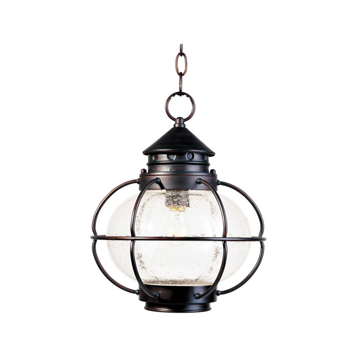 Maxim 30506CDOI Portsmouth One Light Outdoor Hanging Lantern, Oil Rubbed Bronze Alternate Image.jpg