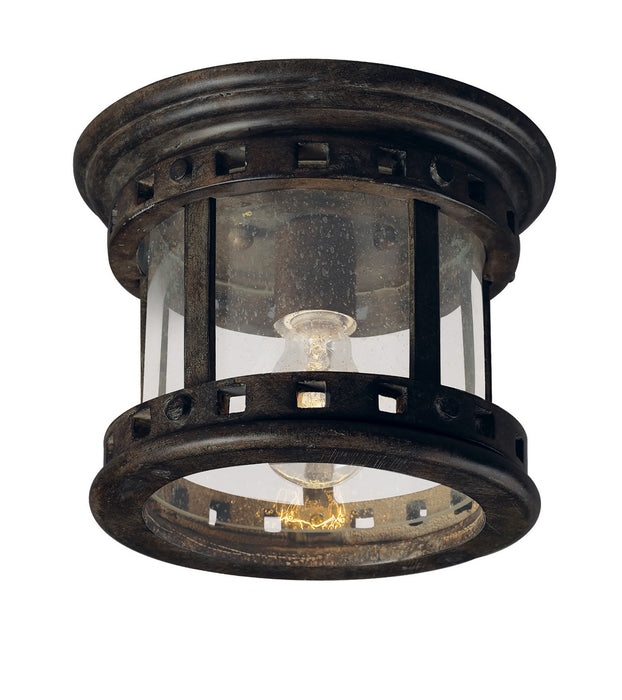 Maxim 3130CDSE Santa Barbara DC One Light Outdoor Ceiling Mount, Sienna Alternate Image.jpg