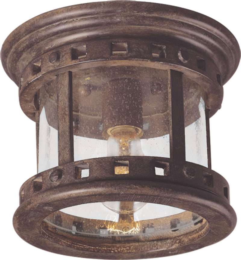 Maxim 3130CDSE Santa Barbara DC One Light Outdoor Ceiling Mount, Sienna Main Image.jpg