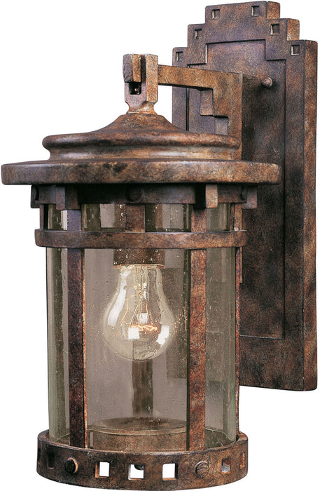 Maxim 3131CDSE Santa Barbara DC One Light Outdoor Wall Lantern, Sienna Main Image.jpg