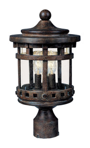 Maxim 3137CDSE Santa Barbara DC Three Light Outdoor Pole/Post Lantern, Sienna Alternate Image.jpg