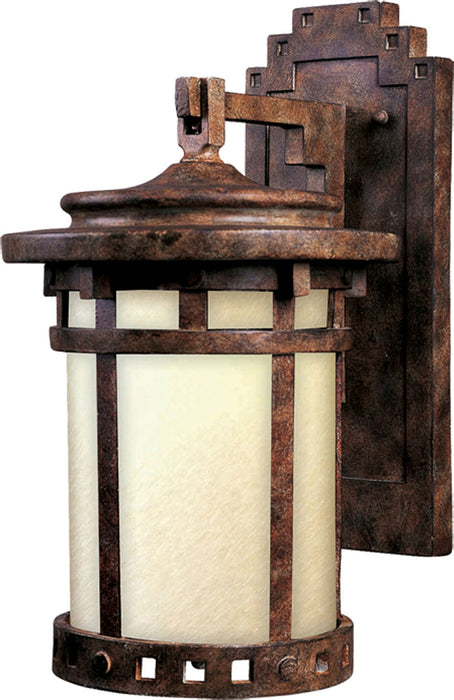 Maxim 3143MOSE Santa Barbara Dark Sky One Light Outdoor Wall Lantern, Sienna Main Image.jpg