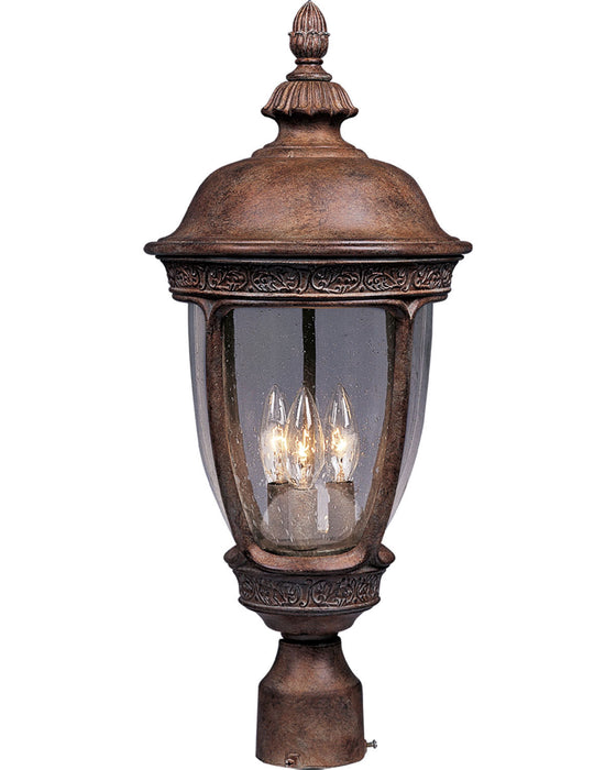 Maxim 3460CDSE Knob Hill DC Three Light Outdoor Pole/Post Lantern, Sienna Main Image.jpg