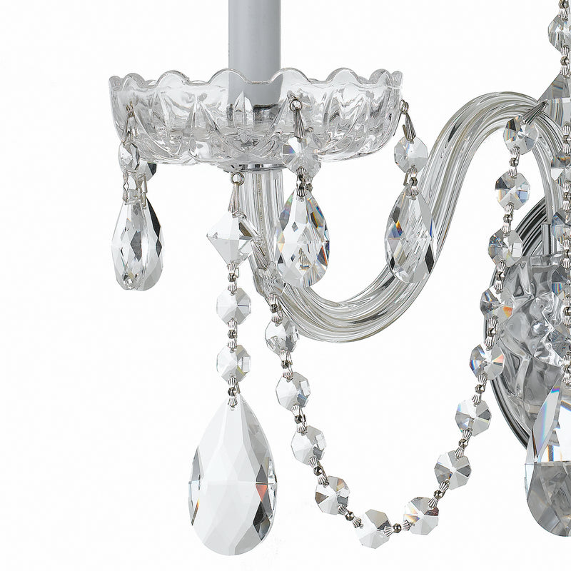 Crystorama 1033-CH-CL-S Traditional Crystal Three Light Wall Sconce Polished Chrome Alternate Image.jpg