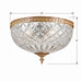 Crystorama 117-10-OB Ceiling Mount Two Light Flush Mount Olde Brass Alternate Image 2.jpg