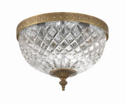 Crystorama 117-10-OB Ceiling Mount Two Light Flush Mount Olde Brass Alternate Image 4.jpg
