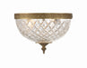 Crystorama 117-10-OB Ceiling Mount Two Light Flush Mount Olde Brass Main Image.jpg