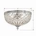 Crystorama 117-12-CH Ceiling Mount Three Light Flush Mount Polished Chrome Alternate Image 4.jpg