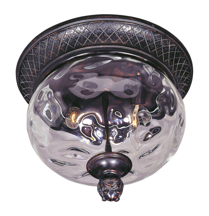 Maxim 3429WGOB Carriage House DC Two Light Outdoor Ceiling Mount, Oriental Bronze Main Image.jpg