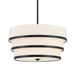 Minka-Lavery 2443-66A Cascade Three Light Pendant, Coal Main Image.jpg