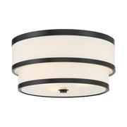 Minka-Lavery 2444-66A Cascade Three Light Flush Mount, Coal Main Image.jpg