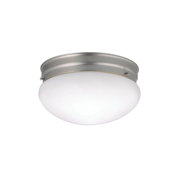 Kichler 209NI Ceiling Space Two Light Flush Mount, Brushed Nickel Main Image.jpg