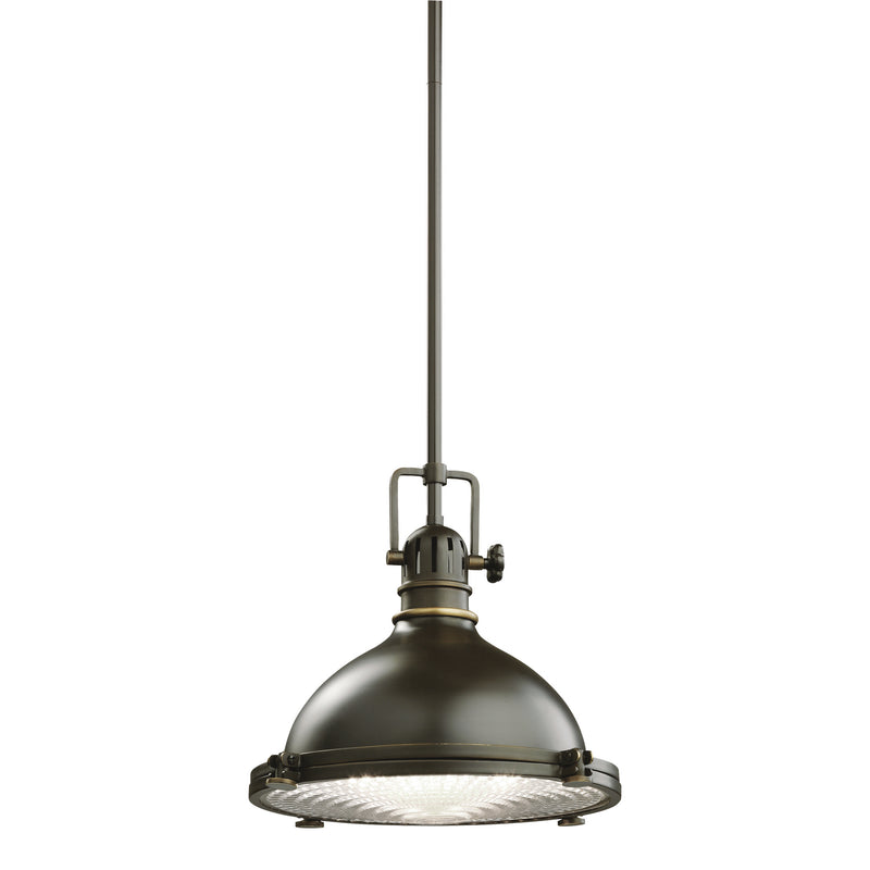 Kichler 2665OZ One Light Pendant, Olde Bronze