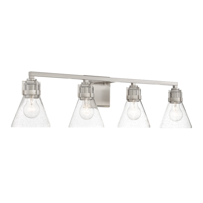 Minka-Lavery 2474-84 Chatham Square Bath Four Light Bath, Brushed Nickel Main Image.jpg