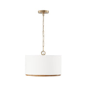 Capital Lighting 247431MA Soleil Three Light Semi-Flush Mount, Matte Brass Alternate Image.jpg
