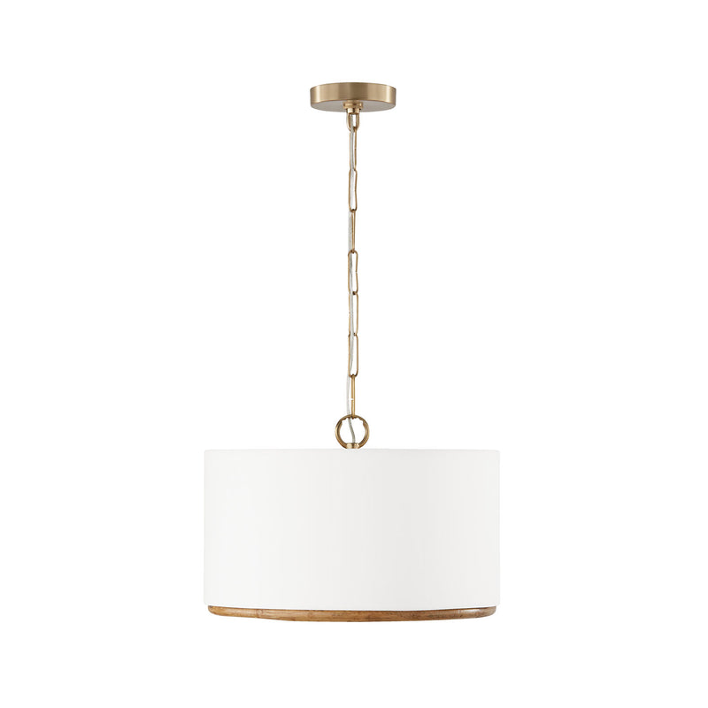 Capital Lighting 247431MA Soleil Three Light Semi-Flush Mount, Matte Brass Alternate Image.jpg
