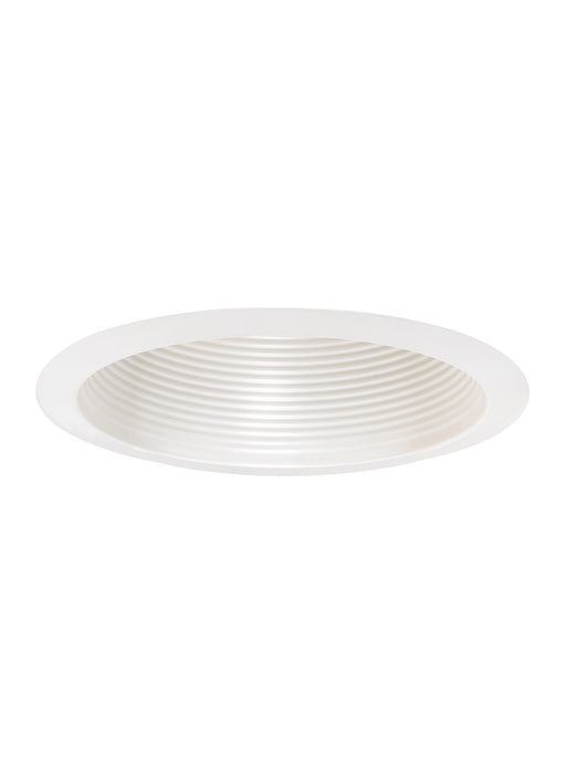 Generation Lighting 1154AT-14 Recessed Trims 6"Baffle Shower Trim, White Trim / Baffle Main Image.jpg