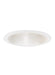 Generation Lighting 1154AT-14 Recessed Trims 6"Baffle Shower Trim, White Trim / Baffle Main Image.jpg