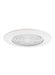 Generation Lighting 1155AT-15 Recessed Trims 6"Shower Trim, White Main Image.jpg