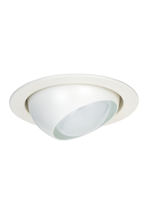 Generation Lighting 1166AT-15 Recessed Trims 4"Eyeball Trim, White Main Image.jpg