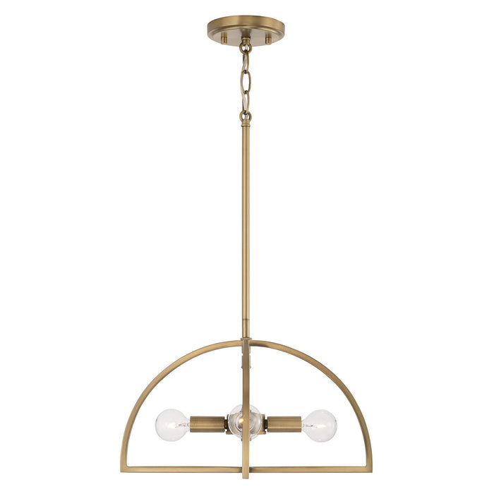 Capital Lighting 248841AD Lawson Four Light Semi-Flush Mount, Aged Brass Alternate Image.jpg