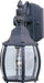 Maxim 1031BK Crown Hill One Light Outdoor Wall Lantern, Black Main Image.jpg