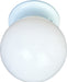 Maxim 5889WTWT Essentials - 588x One Light Flush Mount, White Main Image.jpg