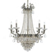 Crystorama 1486-HB-CL-S Majestic 11 Light Chandelier Historic Brass Main Image.jpg