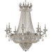Crystorama 1488-HB-CL-MWP Majestic 20 Light Chandelier Historic Brass Main Image.jpg