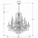 Crystorama 3228-CH-CL-S Imperial 12 Light Chandelier Polished Chrome Alternate Image 2.jpg
