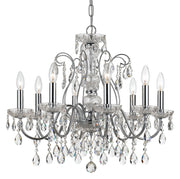 Crystorama 3228-CH-CL-SAQ Imperial 12 Light Chandelier Polished Chrome Alternate Image.jpg
