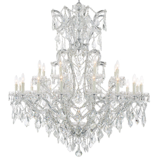Crystorama 4424-CH-CL-MWP Maria Theresa 25 Light Chandelier Polished Chrome Alternate Image.jpg