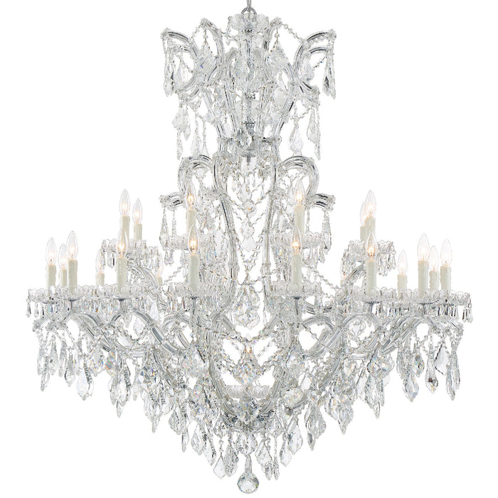 Crystorama 4424-CH-CL-MWP Maria Theresa 25 Light Chandelier Polished Chrome Alternate Image.jpg