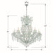 Crystorama 4424-CH-CL-MWP Maria Theresa 25 Light Chandelier Polished Chrome Alternate Image 2.jpg