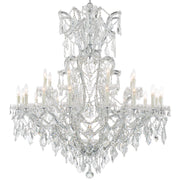 Crystorama 4424-CH-CL-S Maria Theresa 25 Light Chandelier Polished Chrome Alternate Image.jpg