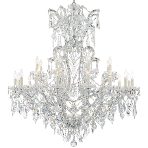 Crystorama 4424-CH-CL-S Maria Theresa 25 Light Chandelier Polished Chrome Alternate Image.jpg