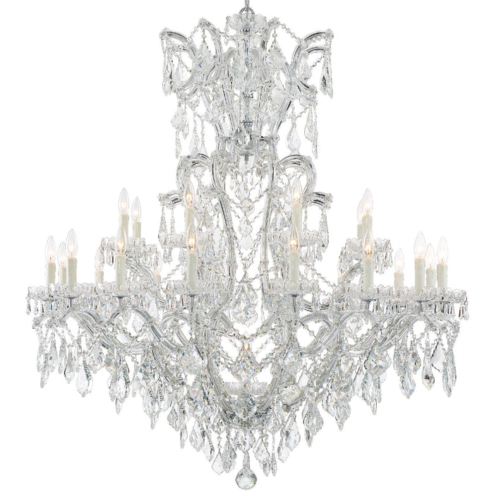Crystorama 4424-CH-CL-S Maria Theresa 25 Light Chandelier Polished Chrome Alternate Image.jpg